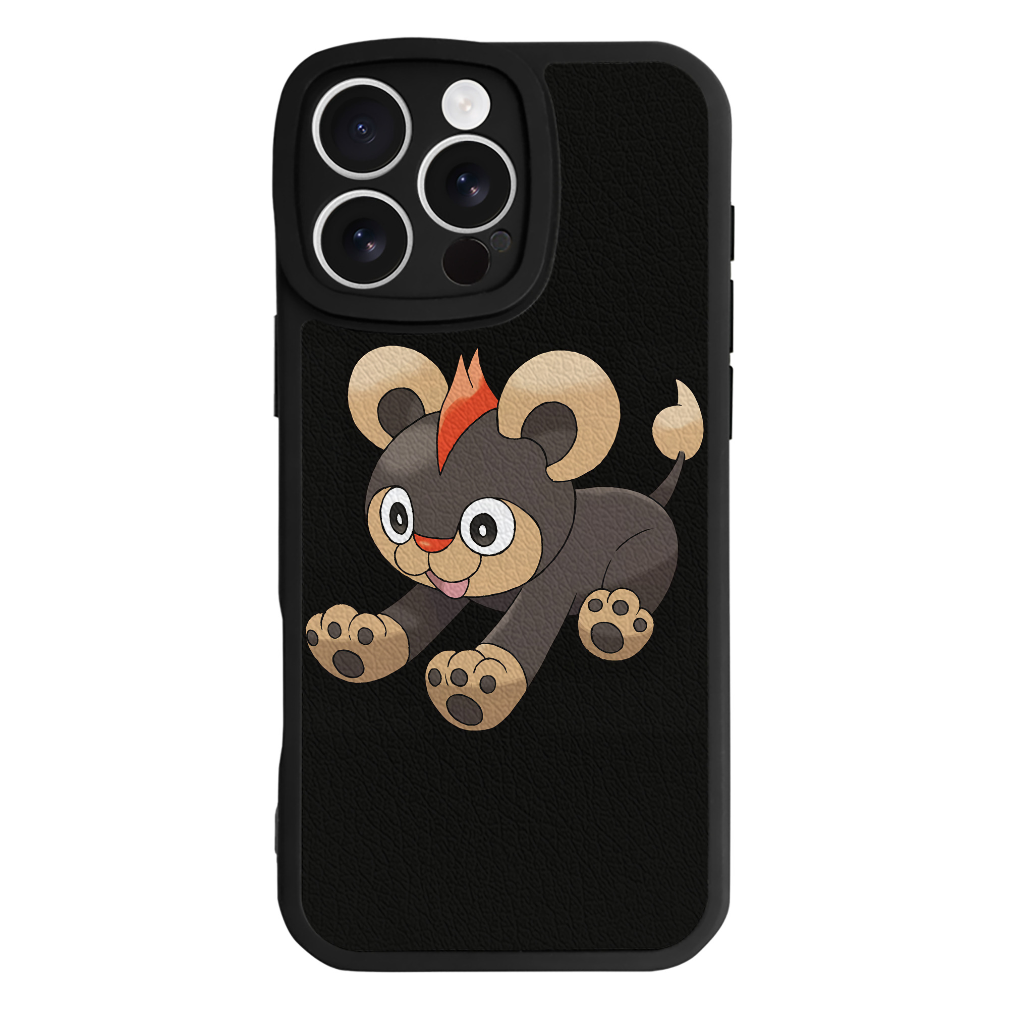 （画像用） ポケットモンスター Pokémon 【iPhone 16シリーズ対応】シリコンスマホケース（レザー調） 材質：シリコン